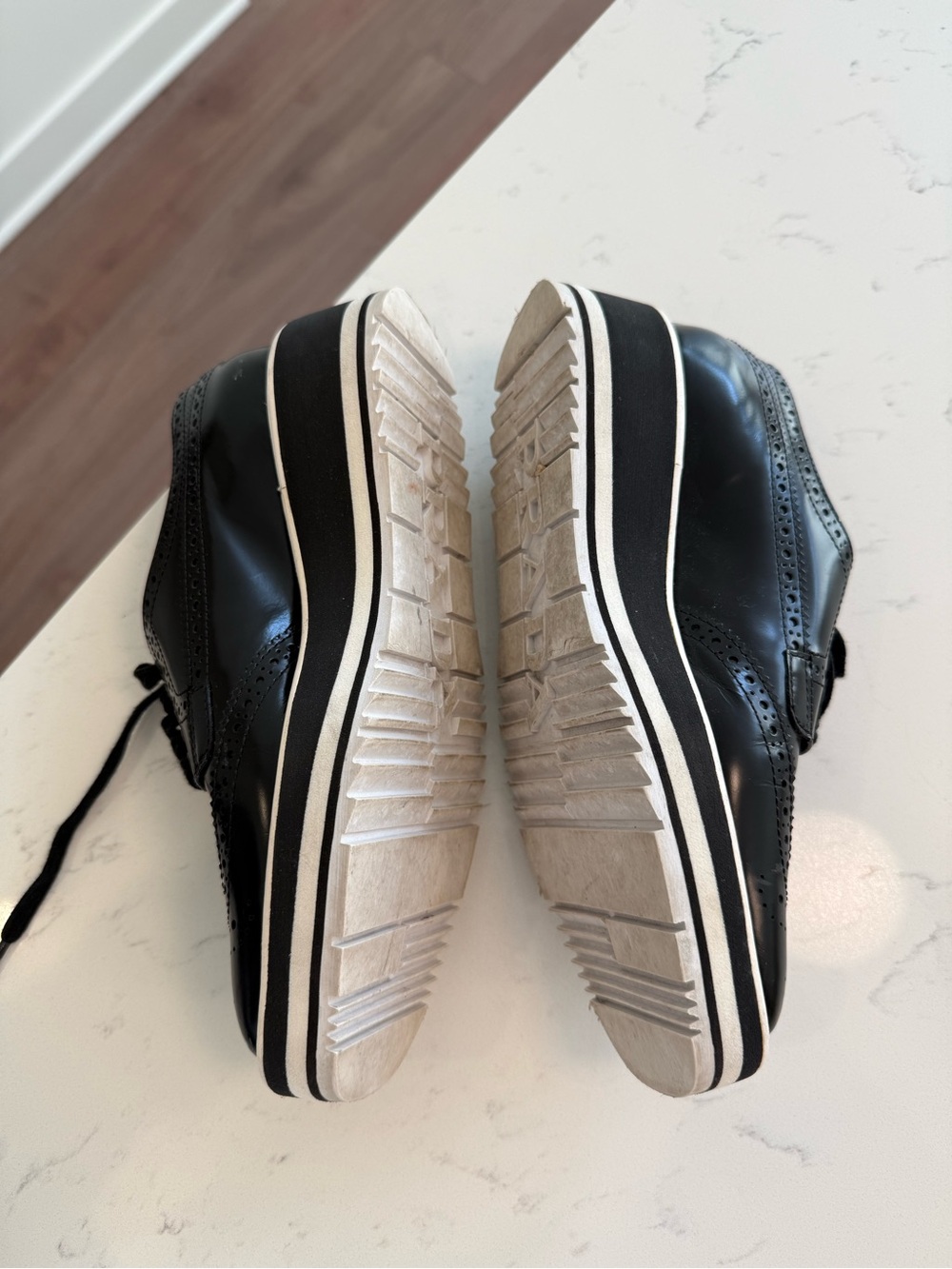 Prada Oxford Loafers - Picture 3 of 6